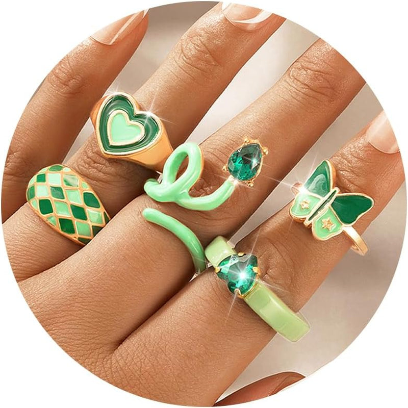 Cute Rings for Women Gold Stacking Rings for Women
