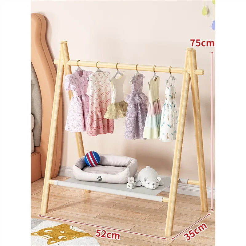 Dog Clothing Rack, Dog Clothes Storage, Dog Closet for Small Dogs and Cat Clothes Hanger Rack, Pet Wardrobe Closet for Pets, Dog and Dolls, Baby